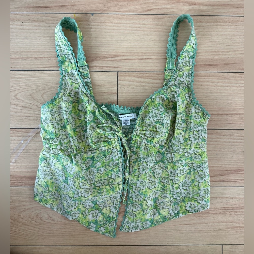 American Eagle tie top